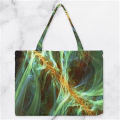 Abstract Illusion Zipper Medium Tote Bag by Sparkle