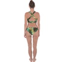 Abstract Illusion Cross Back Hipster Bikini Set View2