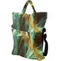 Abstract Illusion Fold Over Handle Tote Bag View2