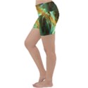 Abstract Illusion Lightweight Velour Yoga Shorts View2
