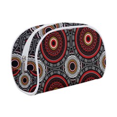 Tribal Aztec Mandala Art Makeup Case (small) by tmsartbazaar
