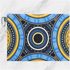 Tribal Zentangle Art Canvas Cosmetic Bag (xxxl) by tmsartbazaar
