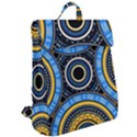 Tribal Zentangle Art Flap Top Backpack View2