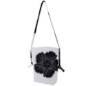 Black Rose Folding Shoulder Bag View1