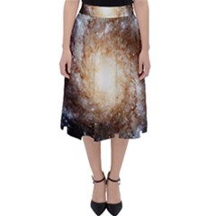 Galaxy Space Classic Midi Skirt by Sabelacarlos