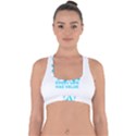 Child Abuse Prevention Support  Cross Back Hipster Bikini Top  View1