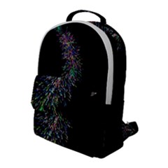 Galaxy Space Flap Pocket Backpack (large) by Sabelacarlos