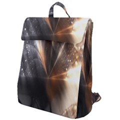 Flash Light Flap Top Backpack by Sparkle