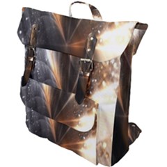 Digital Geometry Buckle Up Backpack by Sparkle