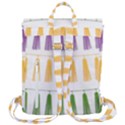 Tassels Tassel Bunting Banner Flap Top Backpack View3