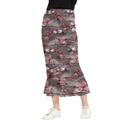 Realflowers Maxi Fishtail Chiffon Skirt by Sparkle