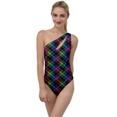 Rainbow Sparks To One Side Swimsuit by Sparkle