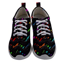 Rainbowwaves Athletic Shoes by Sparkle