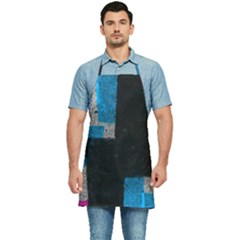 Abstract Tiles Kitchen Apron by essentialimage