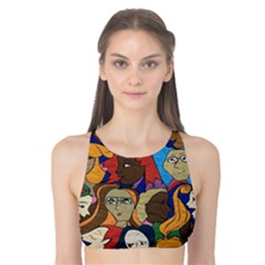 Wowriveter2020 Tank Bikini Top by Kritter