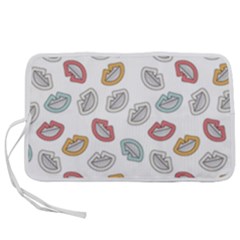 Happy Doodle Laugh Pen Storage Case (m) by tmsartbazaar