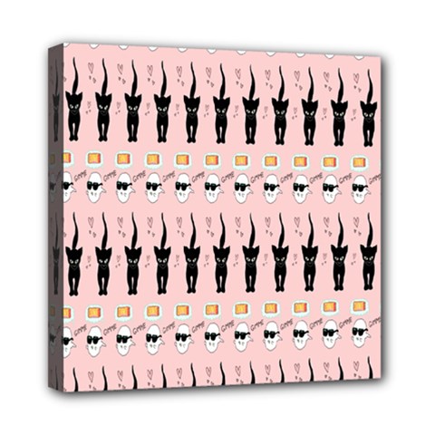 Halloween Mini Canvas 8  X 8  (stretched) by Sparkle
