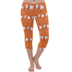 Halloween Capri Yoga Leggings by Sparkle