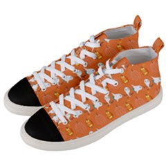 Halloween Men s Mid-top Canvas Sneakers by Sparkle
