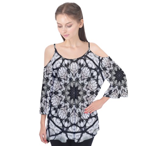 Evil Mandala  Flutter Tees by MRNStudios