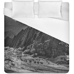 Andean Landscape At Brava Lagoon Reserve, La Rioja, Argentina Duvet Cover (king Size) by dflcprintsclothing