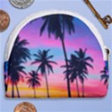 Palms Horseshoe Style Canvas Pouch View2