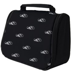Formula One Black And White Graphic Pattern Full Print Travel Pouch (big) by dflcprintsclothing