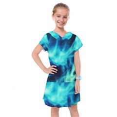 Glow Bomb  Kids  Drop Waist Dress by MRNStudios