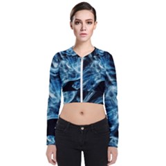 Cold Snap Long Sleeve Zip Up Bomber Jacket by MRNStudios