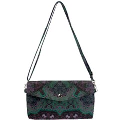Mandala Corset Removable Strap Clutch Bag by MRNStudios