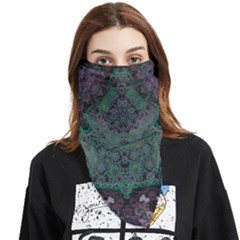 Mandala Corset Face Covering Bandana (triangle) by MRNStudios