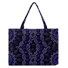 Mandala Cage Zipper Medium Tote Bag by MRNStudios