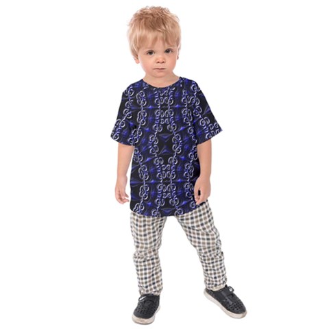 Mandala Cage Kids  Raglan Tee by MRNStudios