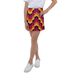 Geometric  Kids  Tennis Skirt by Sobalvarro