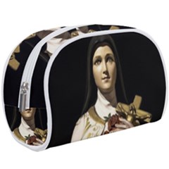 Virgin Mary Sculpture Dark Scene Makeup Case (large) by dflcprintsclothing