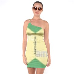 Jamaica, Jamaica  One Soulder Bodycon Dress by Janetaudreywilson