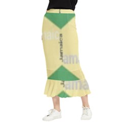 Jamaica, Jamaica  Maxi Fishtail Chiffon Skirt by Janetaudreywilson