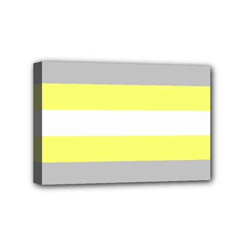 Deminonbinary Pride Flag Lgbtq Mini Canvas 6  X 4  (stretched) by lgbtnation