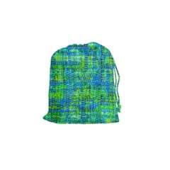 Mosaic Tapestry Drawstring Pouch (small) by essentialimage
