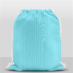 Arctic Blue & Black -  Drawstring Bag (small) by FashionLane