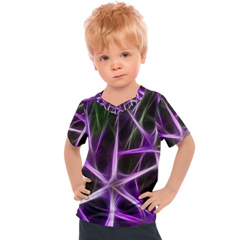 Neurons Brain Cells Imitation Kids  Sports Tee by HermanTelo