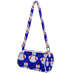Seamless Snow Cool Mini Cylinder Bag by HermanTelo