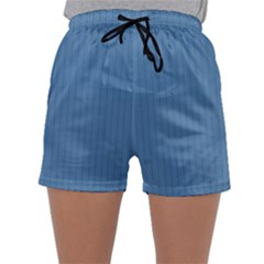 Air Force Blue & Black - Sleepwear Shorts by FashionLane