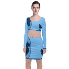 Cat Mirror Lion Top And Skirt Sets by HermanTelo