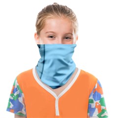 Cat Mirror Lion Face Covering Bandana (kids) by HermanTelo