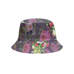 Purple Flowers Bucket Hat (kids) by goljakoff