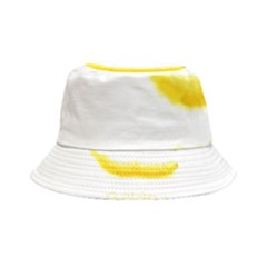 Banana Fruit Watercolor Painted Inside Out Bucket Hat by Mariart