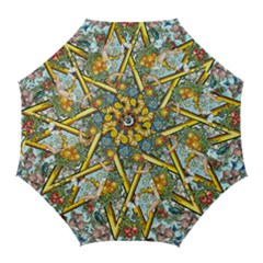 The Illustrated Alphabet - W - By Larenard Golf Umbrellas by LaRenard
