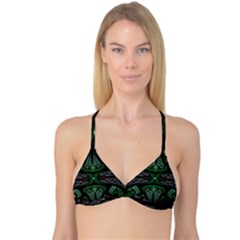 Fractal Illusion Reversible Tri Bikini Top by Sparkle