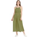 Woodbine Green - Boho Sleeveless Summer Dress View1